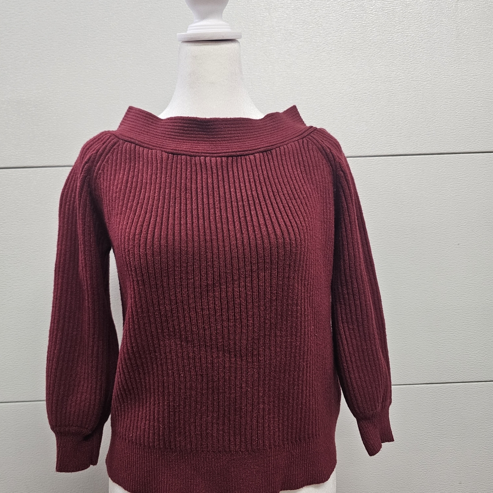 Elegant Maroon Sweater by Kirundo